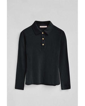 POLO CLUB Polo TESAFI HEAVY JERSEY - Noir