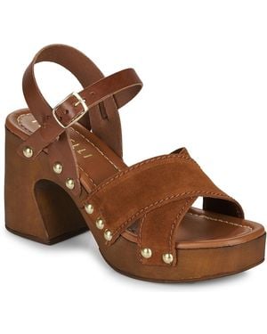 Fericelli Keilabsatzsandalen Adonis - Braun
