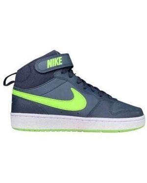 Nike Hoge Sneakers Cd7782_403_Court_Borough_Mid_2 - Blauw