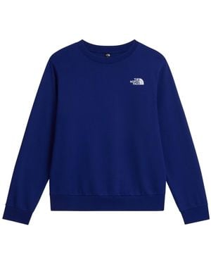 The North Face Sweatshirts M Evo Box Nse Reg Crew - Bleu