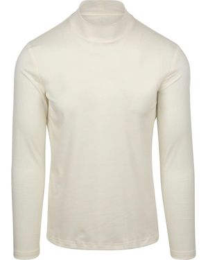 DESOTO T-shirt Turtleneck Pull Off White - Blanc