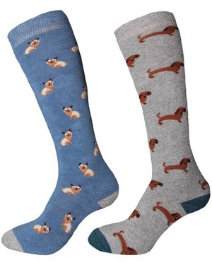 Simply Essentials Chaussettes 1734 - Bleu