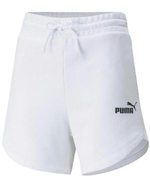 PUMA Short Essentials - Blanc