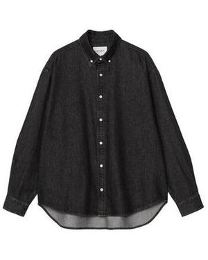 Carhartt Chemise - L/S LUCAS SHIRT - Noir