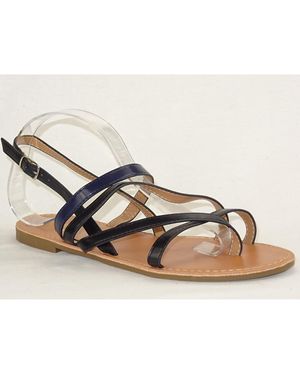 Cink-me Sandales plates GRANDEPOINTURE - Bleu