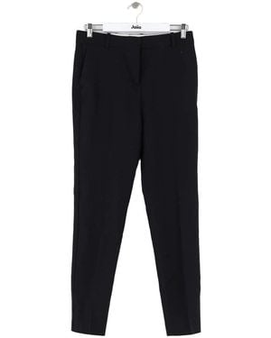 Maje Pantalon Pantalon slim en laine noir