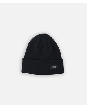 Oxbow Bonnet Bonnet uni à revers CRAIG - Noir