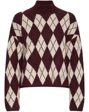B.Young Pull Maglione Bynafta - Marron