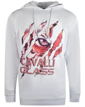 Roberto Cavalli Sweatshirts À Capuche Sy376 - Gris