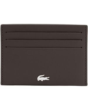 Lacoste Porte-Monnaie Portemonnaie Credit Card Holder - Marron