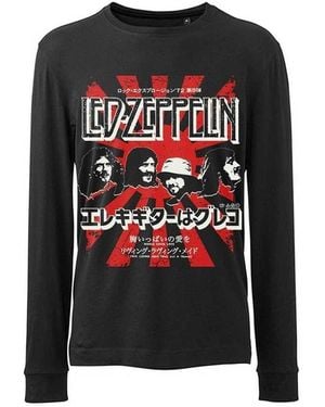 Led Zeppelin T-shirt Japanese Burst - Noir