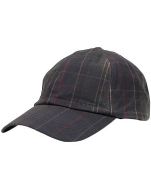Barbour Casquette HAYDON TARTAN CAP 262MMHA0969 - Gris