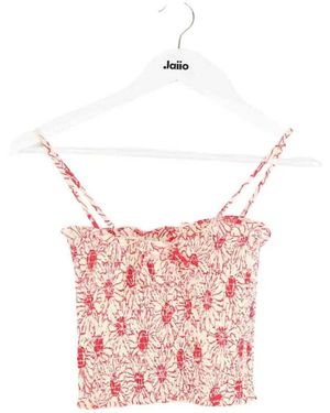 Reformation Blouses Top Sans Manche Écru - Blanc