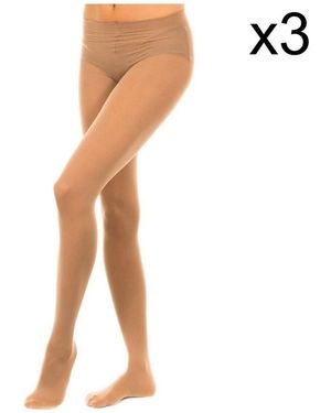 Vignoni Collants & Bas Micro-50-Sahara - Blanc