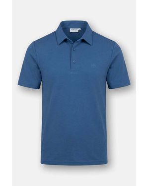 Vercate Polo Polo sans repassage - Bleu