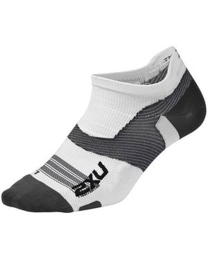 2XU Socquettes Chaussettes Vector Ultralight Soutien Optimal - Gris