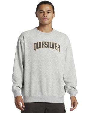 Quiksilver Sweat-shirt Graphic - Gris