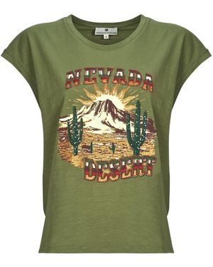 Freeman T.porter T-Shirt Korte Mouw Tarik Nevada - Groen