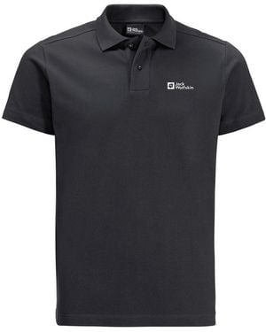 Jack Wolfskin Polo - Noir