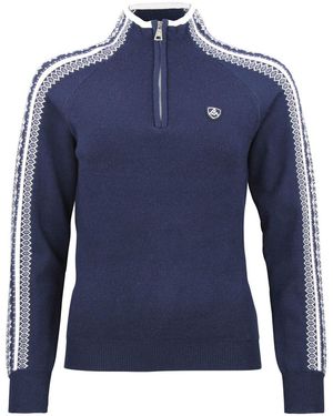 Peak Mountain Pull Pull Col Roulé Adomino - Bleu
