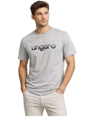 Emanuel Ungaro T-shirt Gomme - Gris