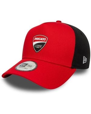 KTZ Casquette 9Forty E Frame Trucker Ducati - Rouge
