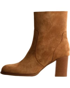Findlay Bottines Bottines à Talon Cuir - Marron