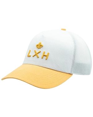 Lxh Casquette Casquette Coton Ref 65091 Tricolor - Blanc