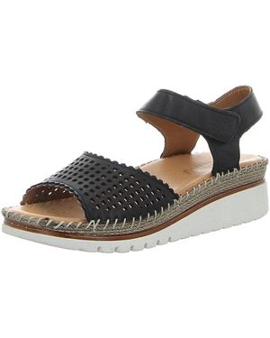 Manitu Sandalen - Zwart