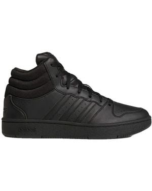 adidas Baskets Montantes Baskets Hoops Mid Classic Synthétique - Noir