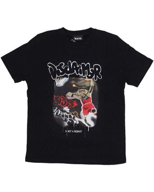 DISCLAIMER T-shirt Maglietta Uomo Basketball Tee Black - Noir