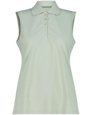 CMP Polo WOMAN POLO SLEEVELESS - Vert