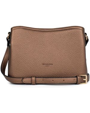 Hexagona Sac Bandouliere ZORA - Marron