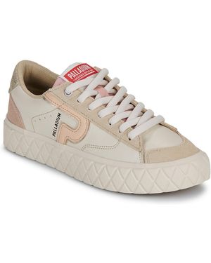 Palladium Sneakers Basse Palla Ace Lo Mix Lth - Bianco