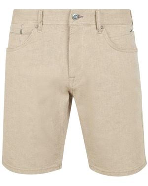 Vanguard Pantalon V7 Rider Short Yarn Dyed Beige - Neutre