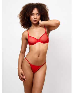 Passionata Emboitants Soutien-Gorge Corbeille À Armatures Sans Coques Miss Joy - Rouge