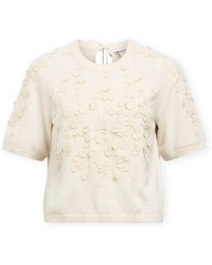 Object Sweat-Shirt Niko Knit - Blanc