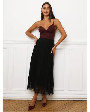 La Modeuse Jupes Jupes Pour Femme - Noir