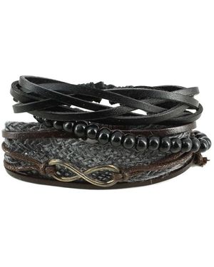 Clj Charles Le Jeune Bracelets Bracelet Cherokee - Noir