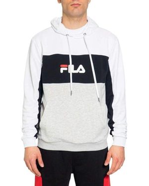 Fila Sweat-shirt Analu Bloqué sweat à Capuche - Blanc