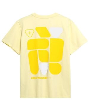 Gertrude + Gaston Gertrude + Gaston T-shirt T SHIRT LEOLINA GEO - Jaune