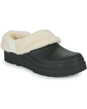 HUNTER Hausschuhe play sherpa - Schwarz