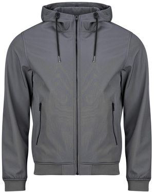Jack & Jones Herren-Jacke Jjebasic Softshell Hood - Grau