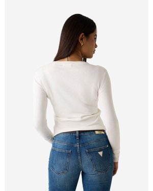 Guess Pull W6YR28Z0976 - Blanc