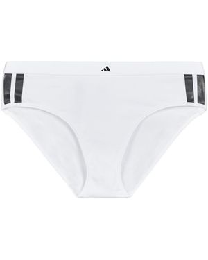 adidas Culotte E Slip Active Essentials Cotton 3 Stripes - Bianco