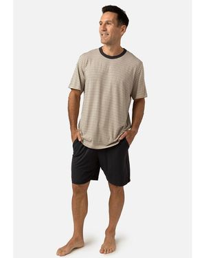 Zd - Zero Defects Ensembles de pyjama Pyjama été modal Suihei marine - Neutre