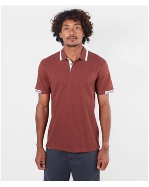 Oxbow Polo Polo Manches Courtes Nopai - Rouge