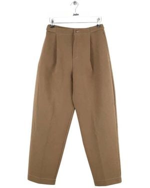 Songe Lab Pantalon Pantalon droit marron