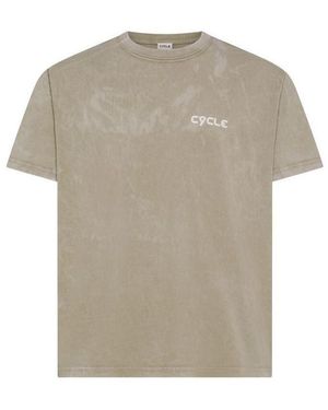 CYCLE T-shirt 361MC02-17 DESERTO - Gris