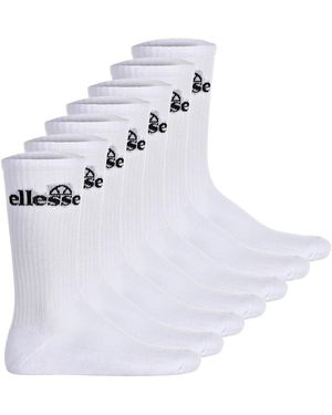 Ellesse Chaussettes Chaussettes Trego Sport Sock - Blanc